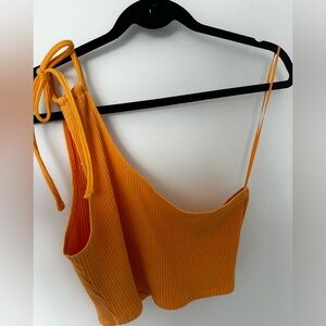 GROGEOUS ORANGE AERIE CROP TOP ☀️🍊